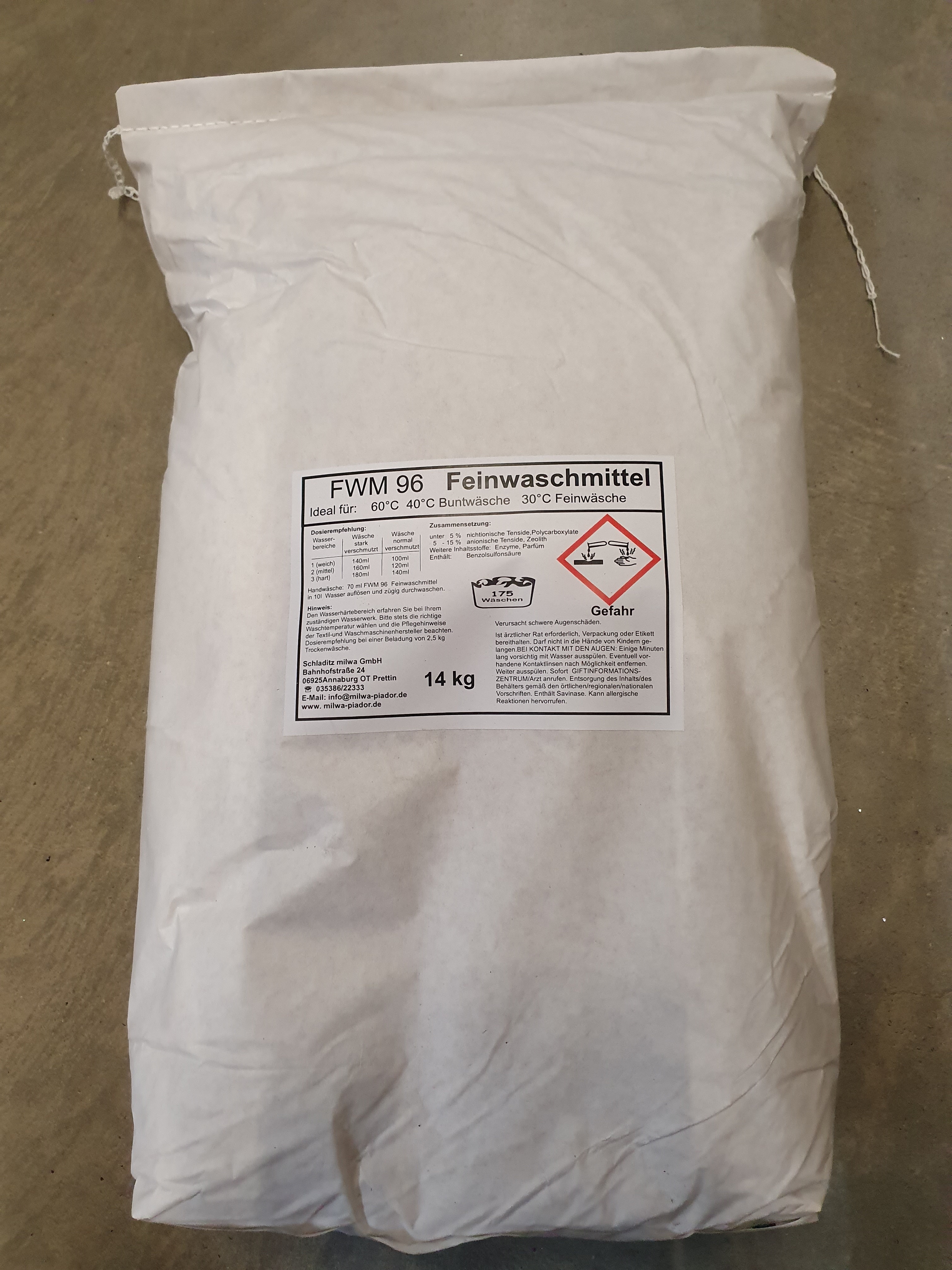 Feinwaschmitel  R16    14 kg 