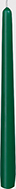 100 Duni-Leuchterkerzen jägergrün 250 x 22 mm