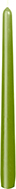 100 Duni-Leuchterkerzen leaf green 250 x 22 mm