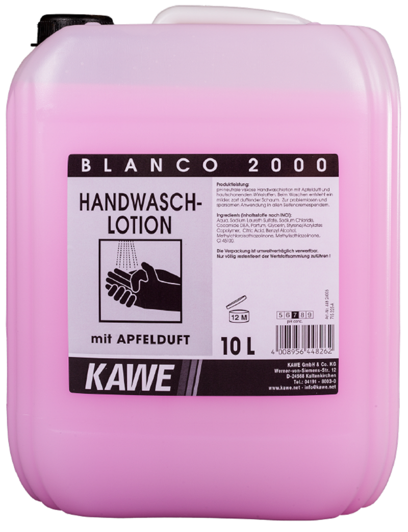 BLANCO 2000 Handwaschlotion mit Apfelduft 10 l