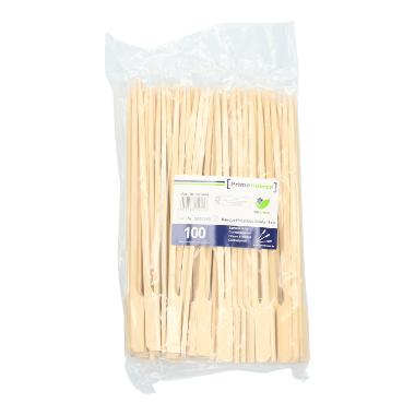 100 Fingerfood-Spieße Bambus 18 cm