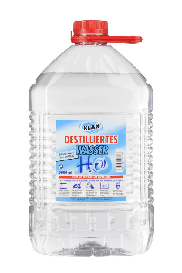 Destilliertes Wasser  3 x 5 l Kan