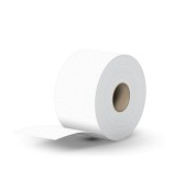 12 Rol Mini Jumbo-Toilettenpapier 180 m 2-lagig