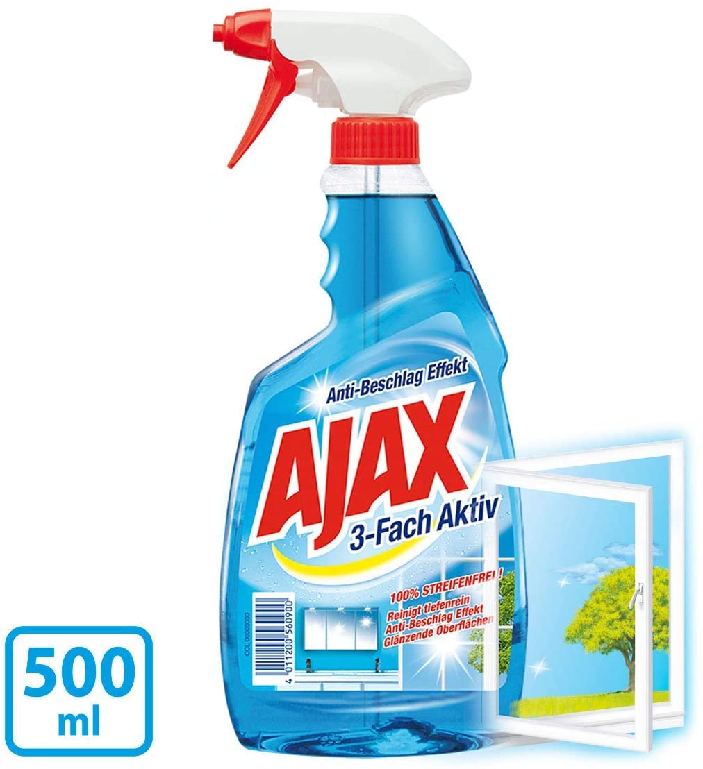 AJAX-Glasreiniger 500 ml Sprühflasche *