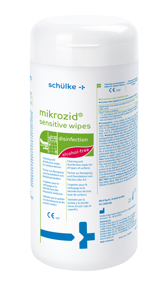 schülke mikrozid® sensitive wipes 120 Tücher